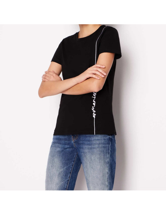 T-Shirt avec logo brodé - A/X