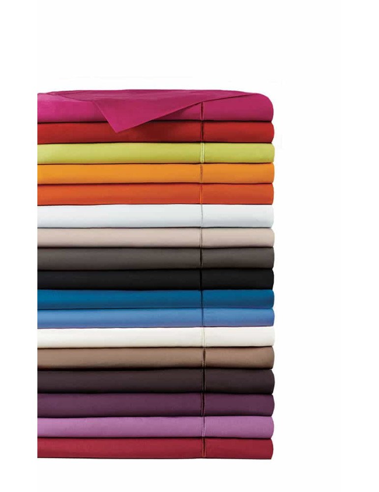 ROYAL - Drap Housse en Percale 140X200