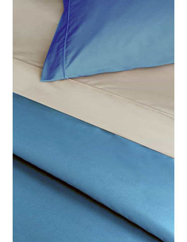 ROYAL - Drap Housse en Percale 180X200 2