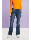 Jean slim taille mi-haute - Esprit