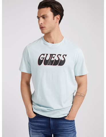T-Shirt logo frontal - Guess