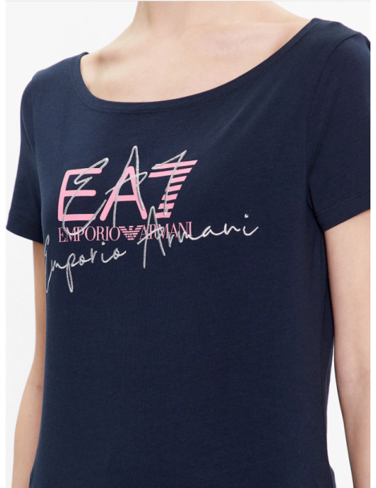 T-Shirt logo brodé - EA7
