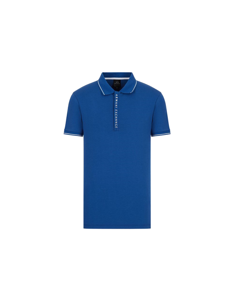Polo Regular Fit Zippé A/X