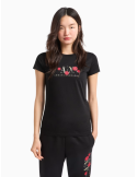 T-Shirt jersey avec logo en métal - A/X