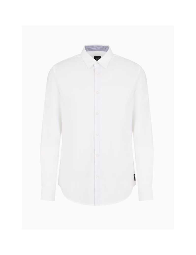 Chemise Manches Longues coton piqué - A/X