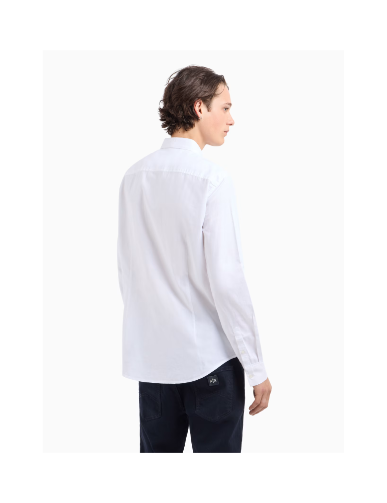 Chemise Manches Longues coton piqué - A/X