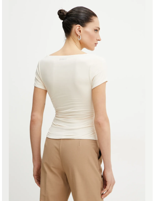 Crop top encolure en coeur - GUESS