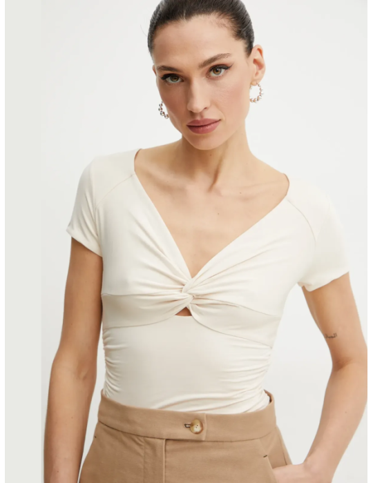 Crop top encolure en coeur - GUESS