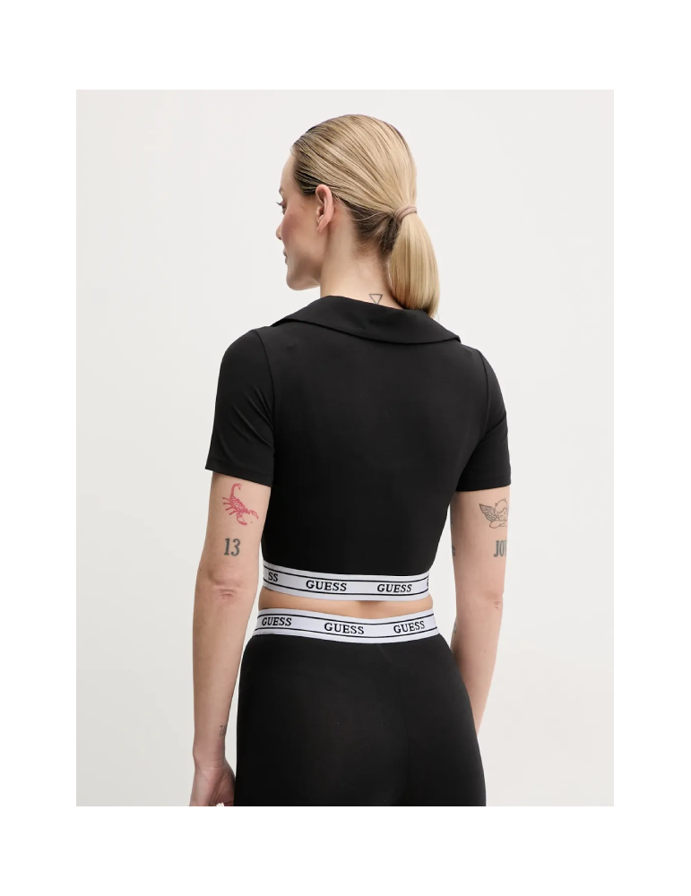 Crop top bande logo - GUESS