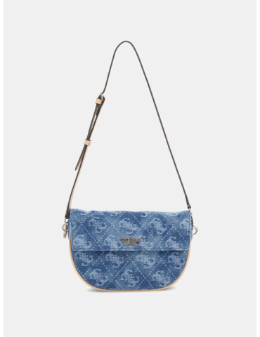 Mini sac d'épaule CERELIA jeans - GUESS