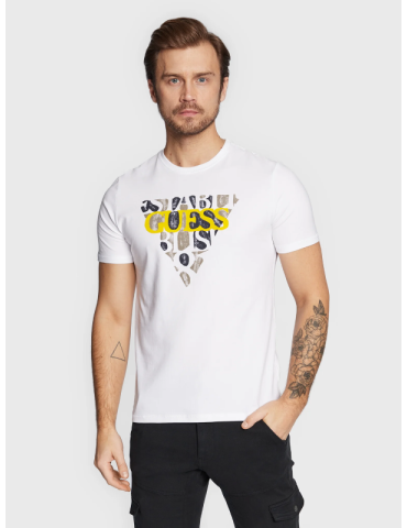 T-Shirt logo triangulaire - Guess