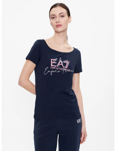 T-Shirt logo brodé - EA7