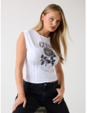T-shirt sans manches avec logo - GUESS T-shirt sans manches avec logo - GUESS