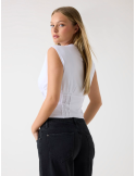 T-shirt sans manches avec logo - GUESS T-shirt sans manches avec logo - GUESS