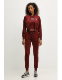 Sweat-shirt en velours à zip - GUESS