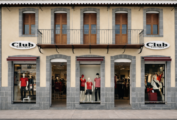 Le magasin Club Boutique